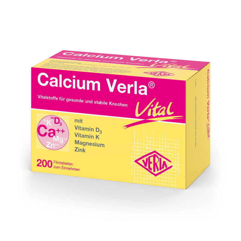 CALCIUM VERLA Vital 200 St Filmtabletten