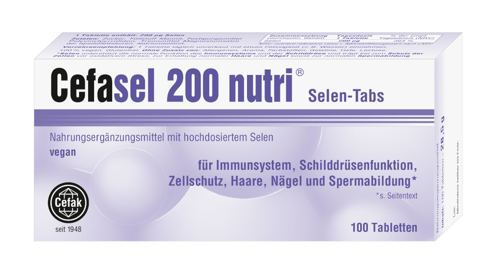 Cefasel 200 nutri Selen-Tabs 100 St Tabletten