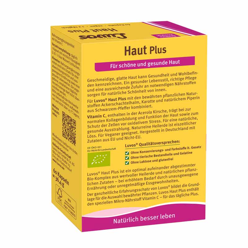 Luvos HEILERDE Haut Plus  60 St Kapseln