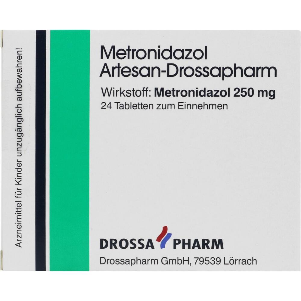Metronidazol Artesan-Drossapharm 24 St Tabletten