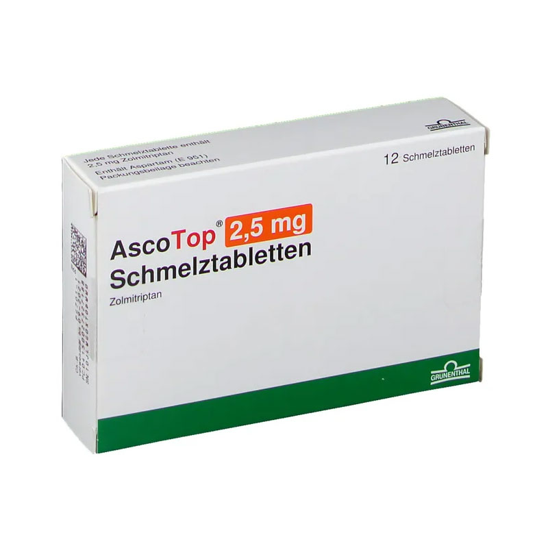 AscoTop 2,5mg 12 St Schmelztabletten