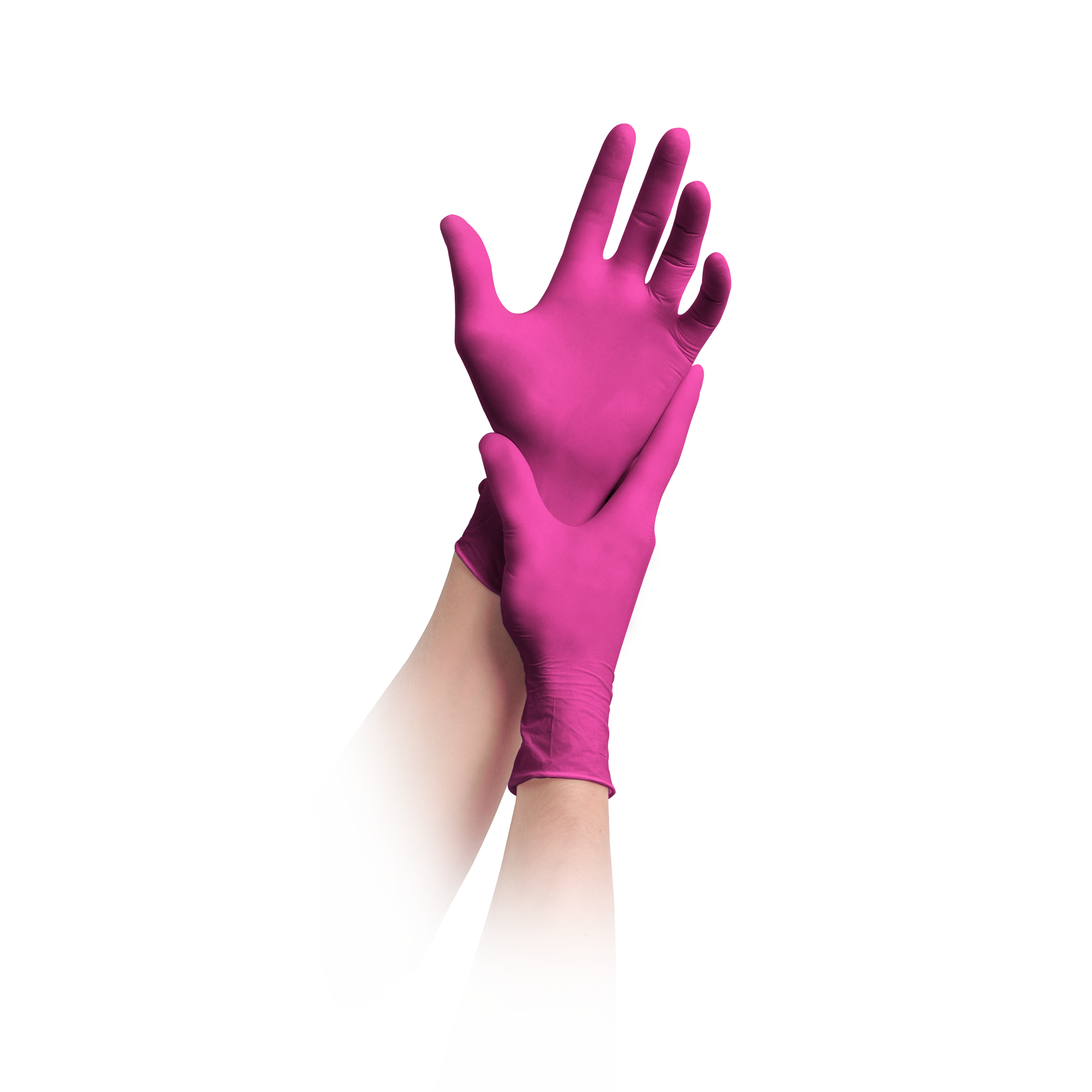 MaiMed solution 100 magenta Nitril Untersuchungshandschuh  M ungepudert 100 St Handschuhe