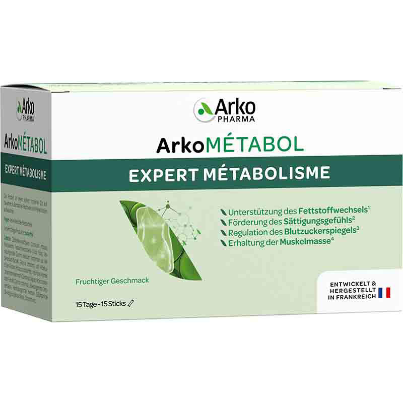 ArkoMÉTABOL EXPERT MÉTABOLISME 15 St Pulver zur Herstellung einer Lösung zum Einnehmen