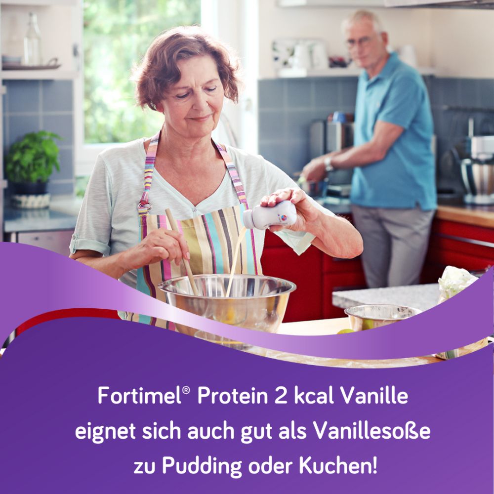 Fortimel Protein 2 kcal Vanille 4X200 ml Flüssigkeit
