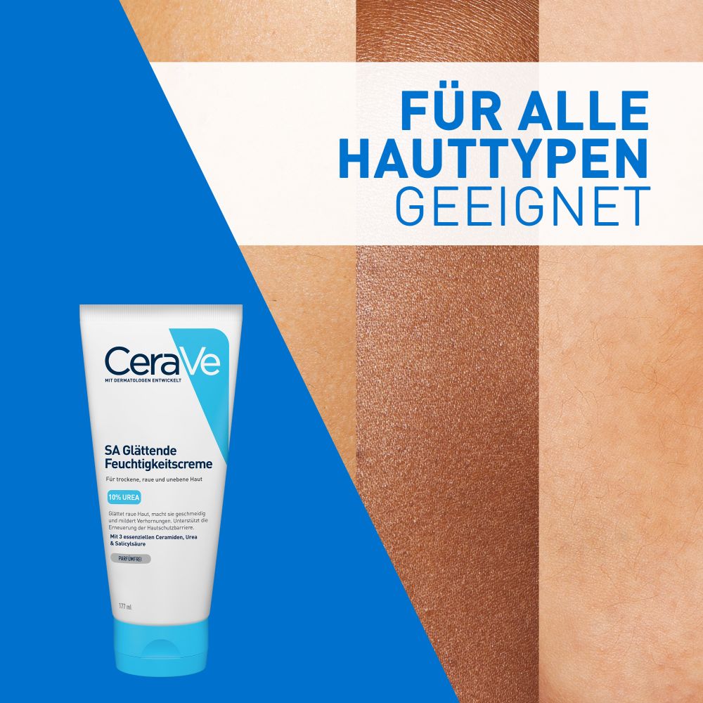 CeraVe SA Urea Glättende Feuchtigkeitscreme 177 ml Creme