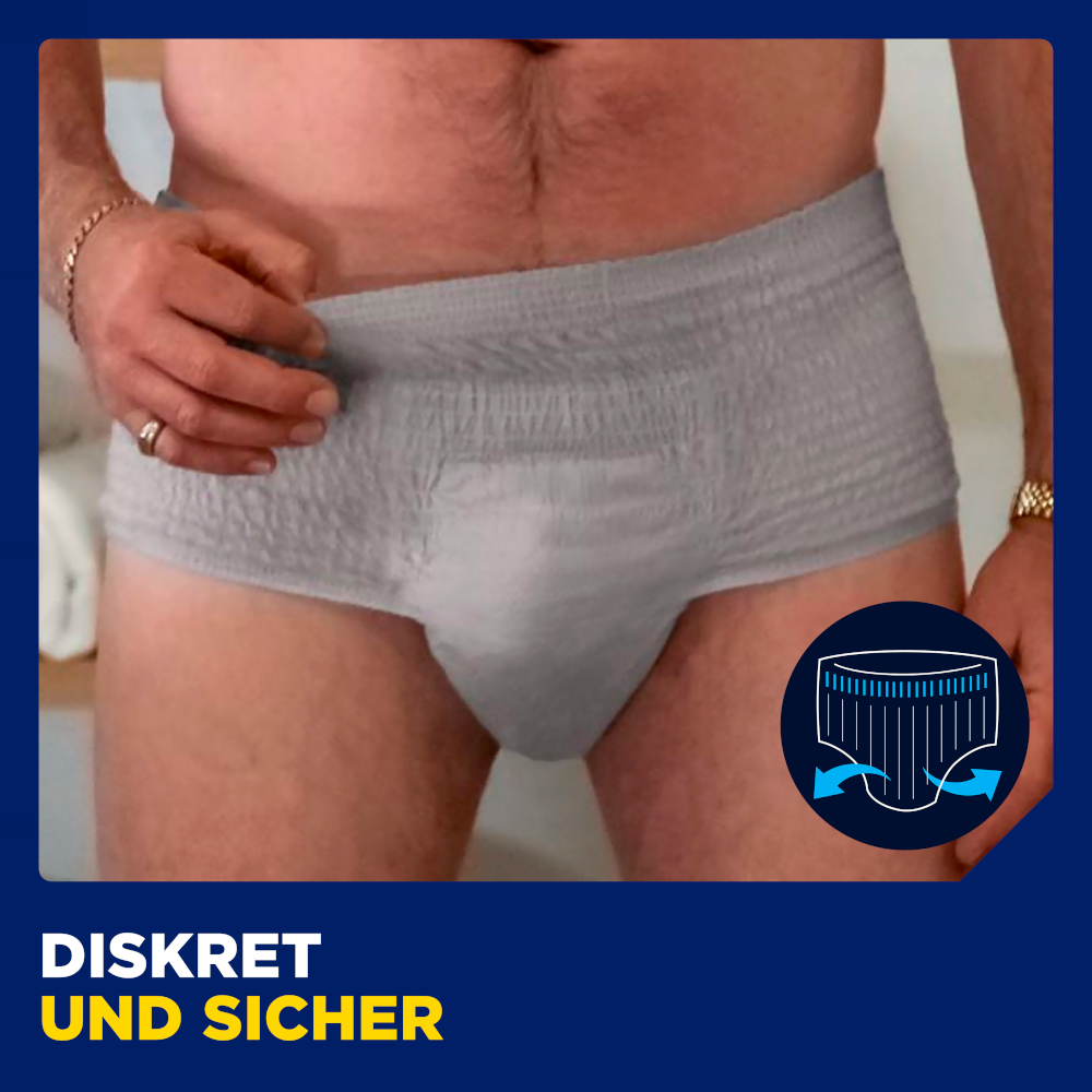 TENA MEN ACTIVE FIT PANTS NORMAL S/M 4X12 St