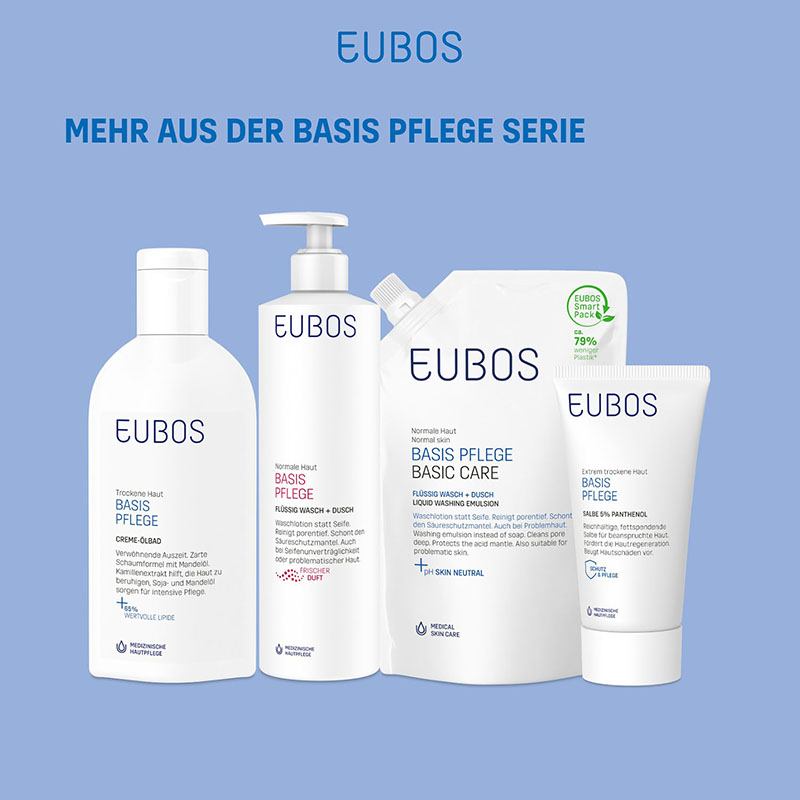 EUBOS BASIS PFLEGE WASCH + DUSCH 200 ml Flüssigkeit