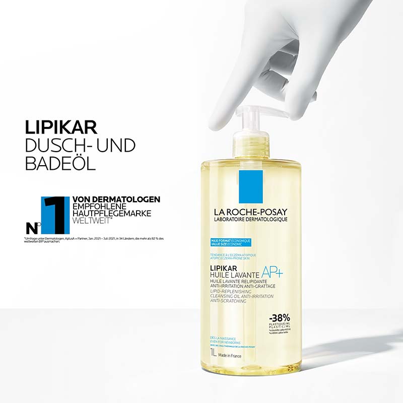 LA ROCHE-POSAY LIPIKAR HUILE LAVANTE AP+ 1000 ml Duschgel