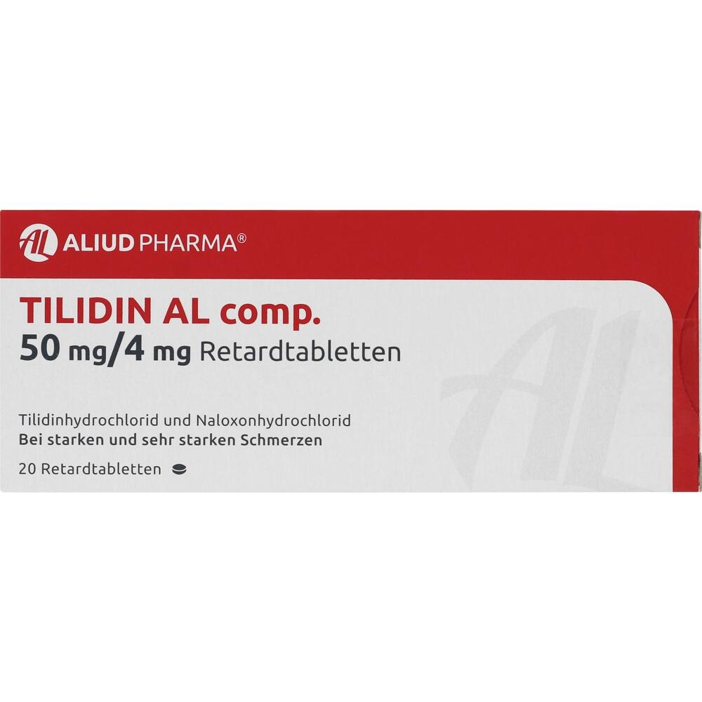 TILIDIN AL comp. 50mg/4mg 20 St Retard-Tabletten