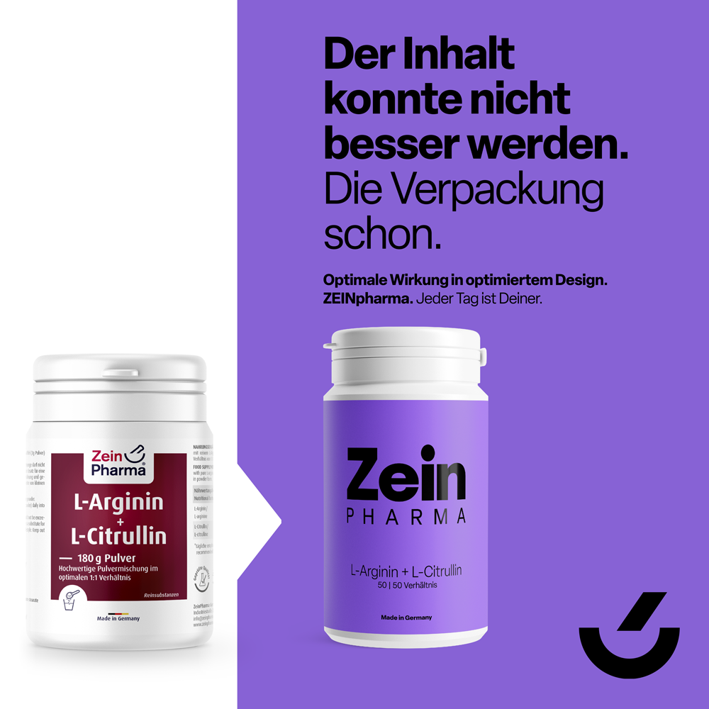 Zein PHARMA L-Arginin + L-Citrullin 180 g Pulver