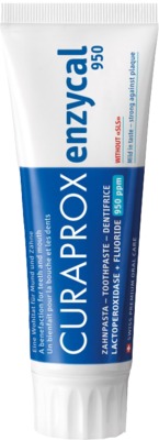 CURAPROX enzycal 950 Fluorid extra milde Zahnpasta 75 ml Zahnpasta