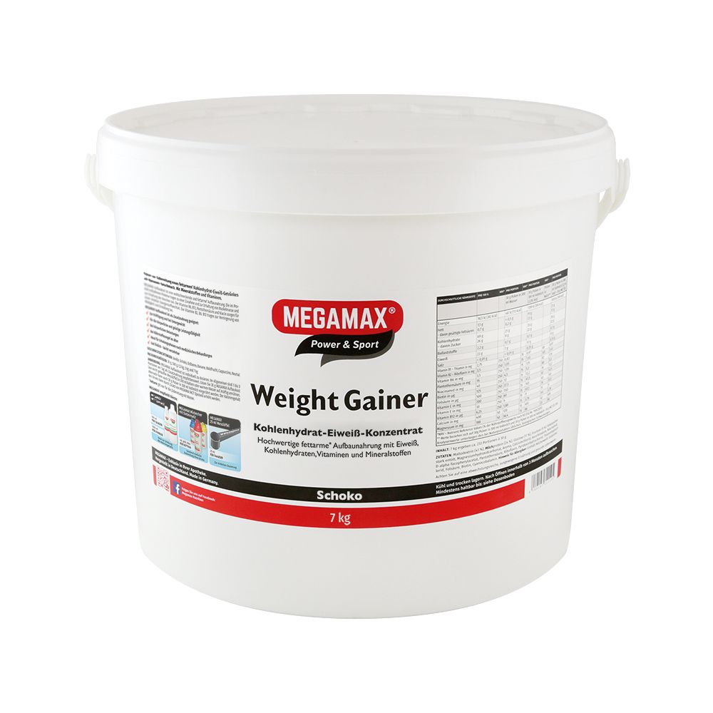WEIGHT GAINER Megamax Schoko Pulver 7000 g Pulver