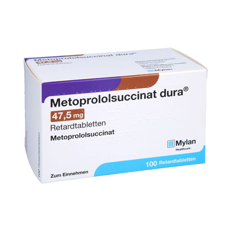 Metoprololsuccinat dura 47,5mg 100 St Retard-Tabletten