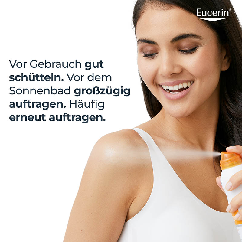 Eucerin SUN OIL CONTROL DRY TOUCH BODY SUN SPRAY TRANSPARENT LSF 50+  200 ml Spray