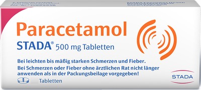 Paracetamol STADA 500mg (verschreibungspflichtig) 30 St Tabletten