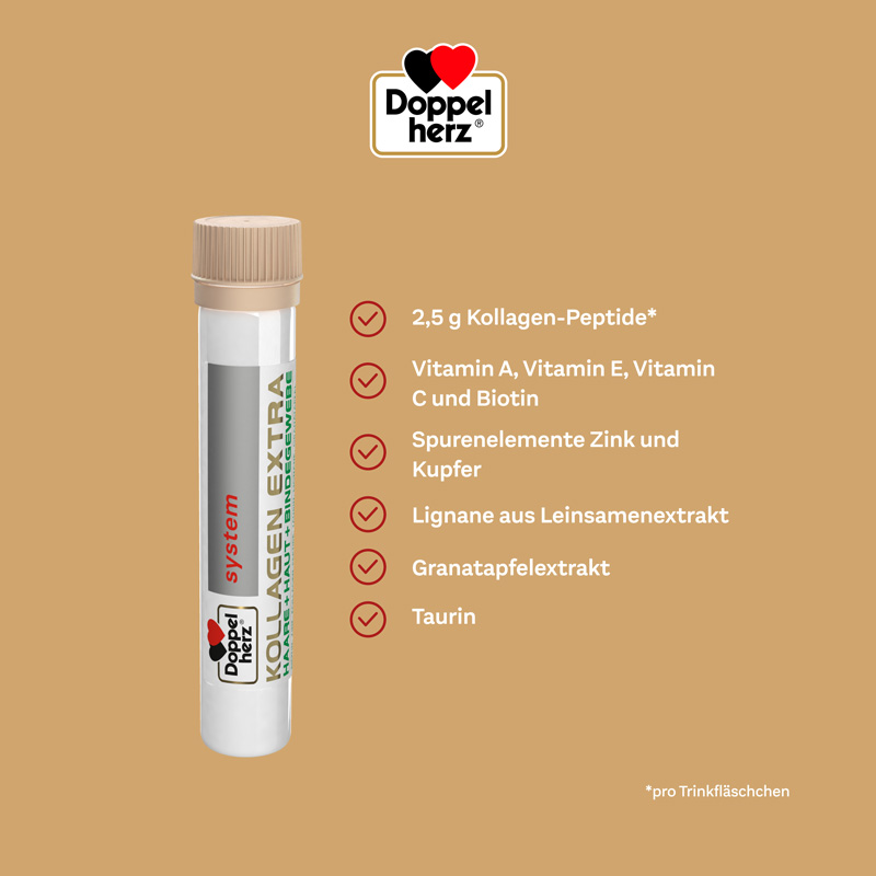 Doppelherz system KOLLAGEN EXTRA 30 St Trinkampullen