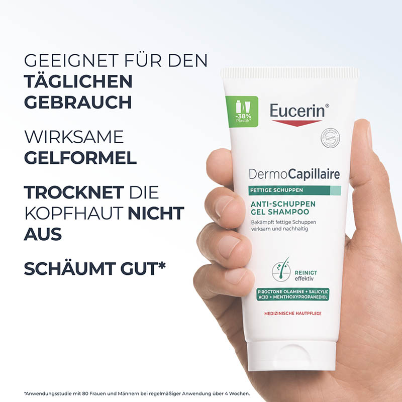 Eucerin DernoCapillaire ANTI-SCHUPPEN GEL SHAMPOO + 20% Rabatt* 200 ml Shampoo