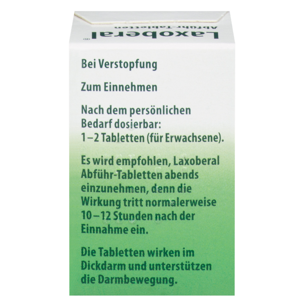 Laxoberal Tabletten - Abfühmittel bei Verstopfung 50 St Tabletten