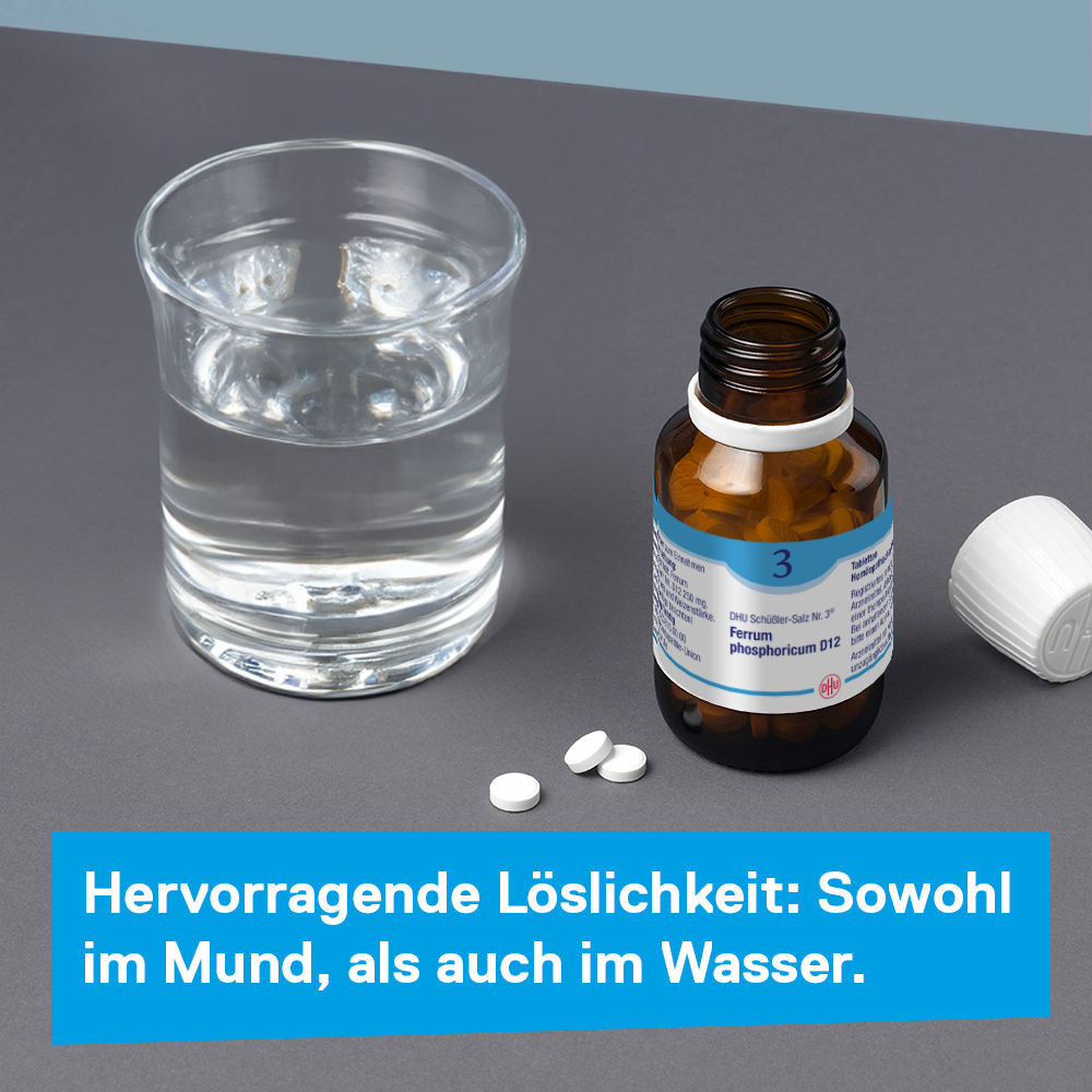DHU Schüßler-Salz Nr. 3 Ferrum phosphoricum D12 200 St Tabletten