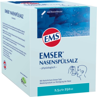 EMSER Nasenspülsalz 100 St Pulver