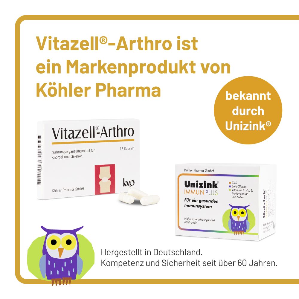 Vitazell-Arthro 15 St Kapseln