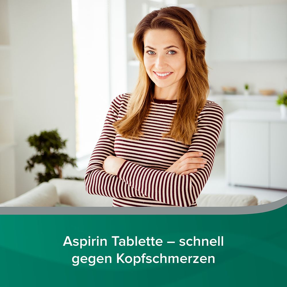 ASPIRIN 500MG  80 St Überzogene Tabletten