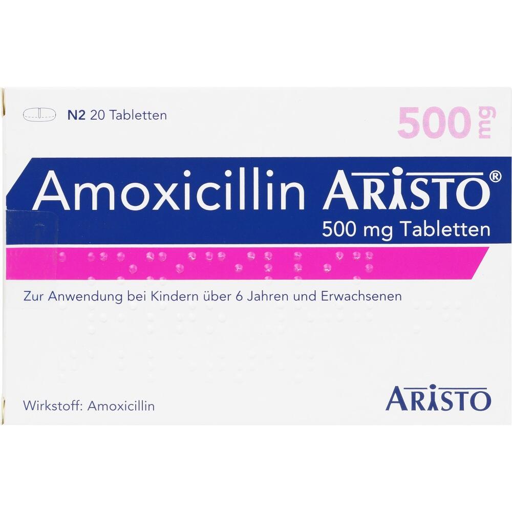 Amoxicillin ARISTO 500 mg 20 St Tabletten