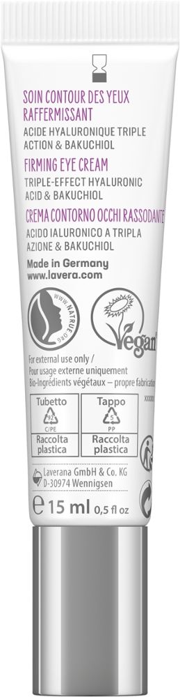 Lavera Straffende Augenpflege 15 ml Augencreme