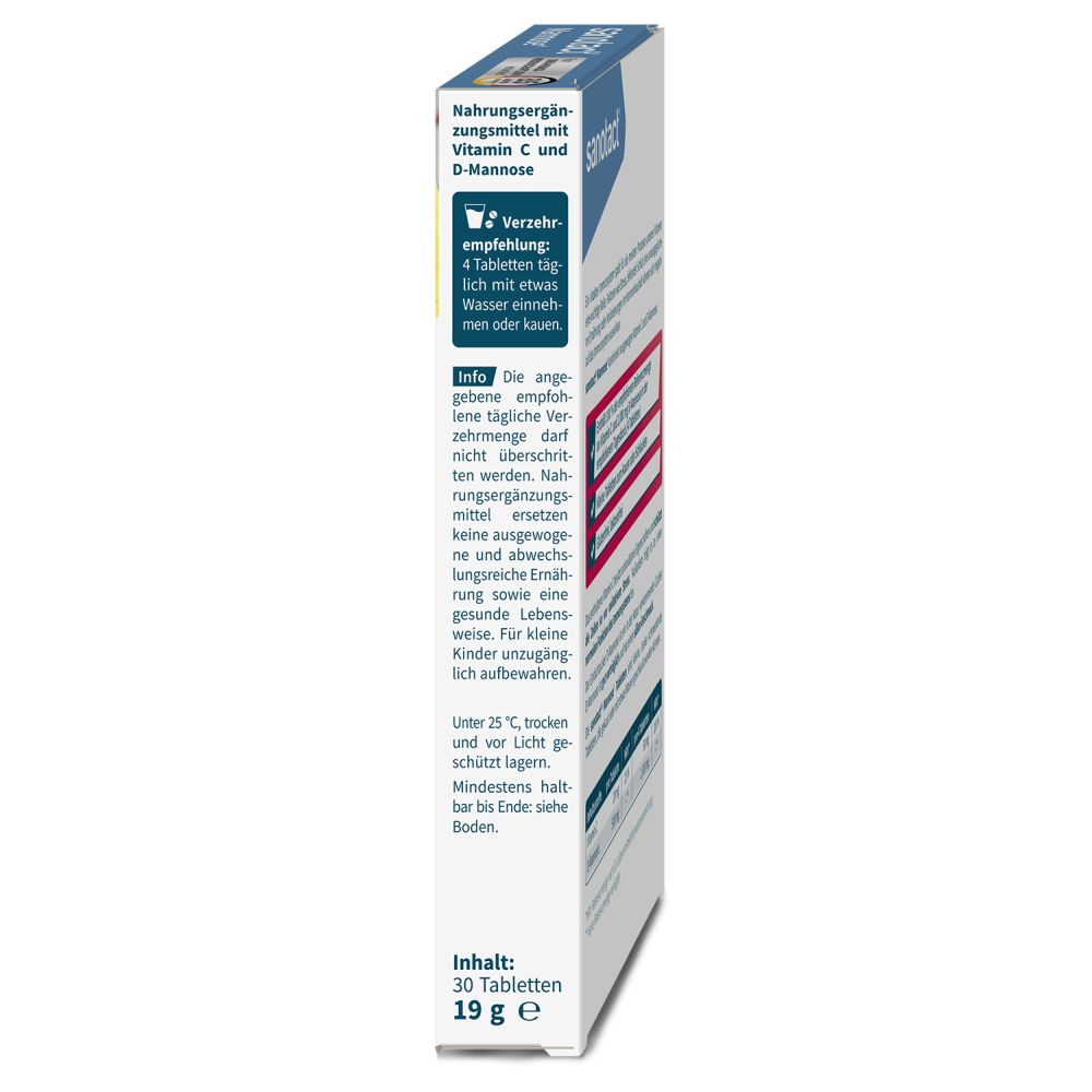 sanotact Mannose+ 30 St Tabletten