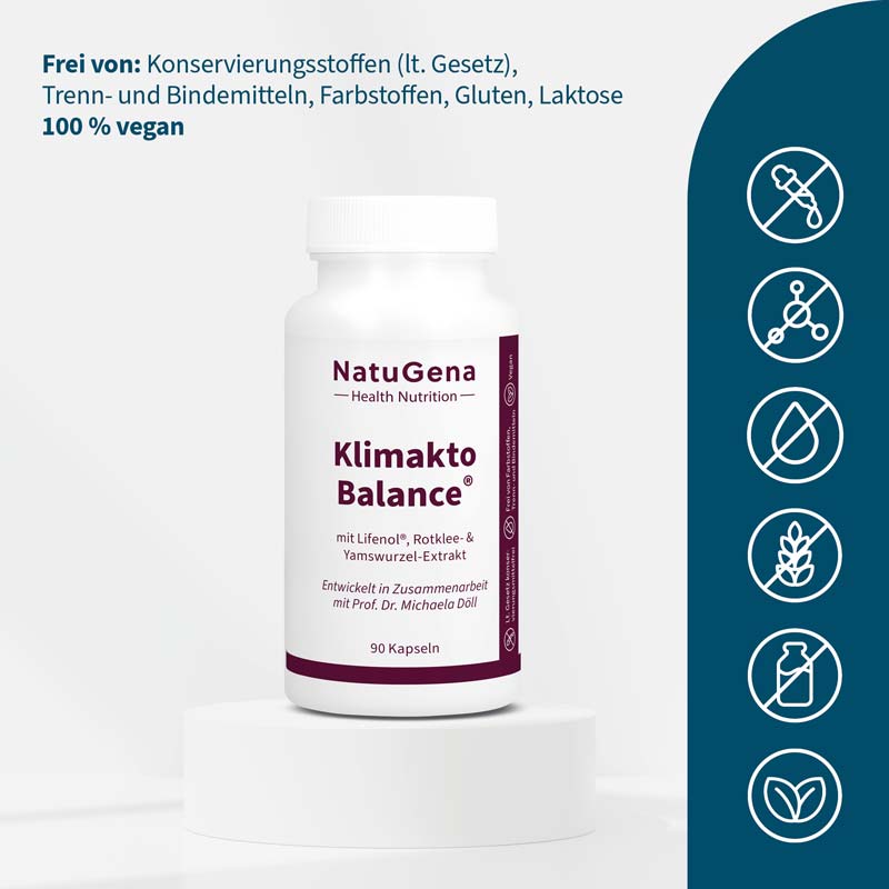 NatuGena Klimakto Balance 90 St Kapseln