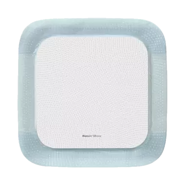 BIATAIN Silicone Schaumverband 7,5x7,5 cm 10 St Verband