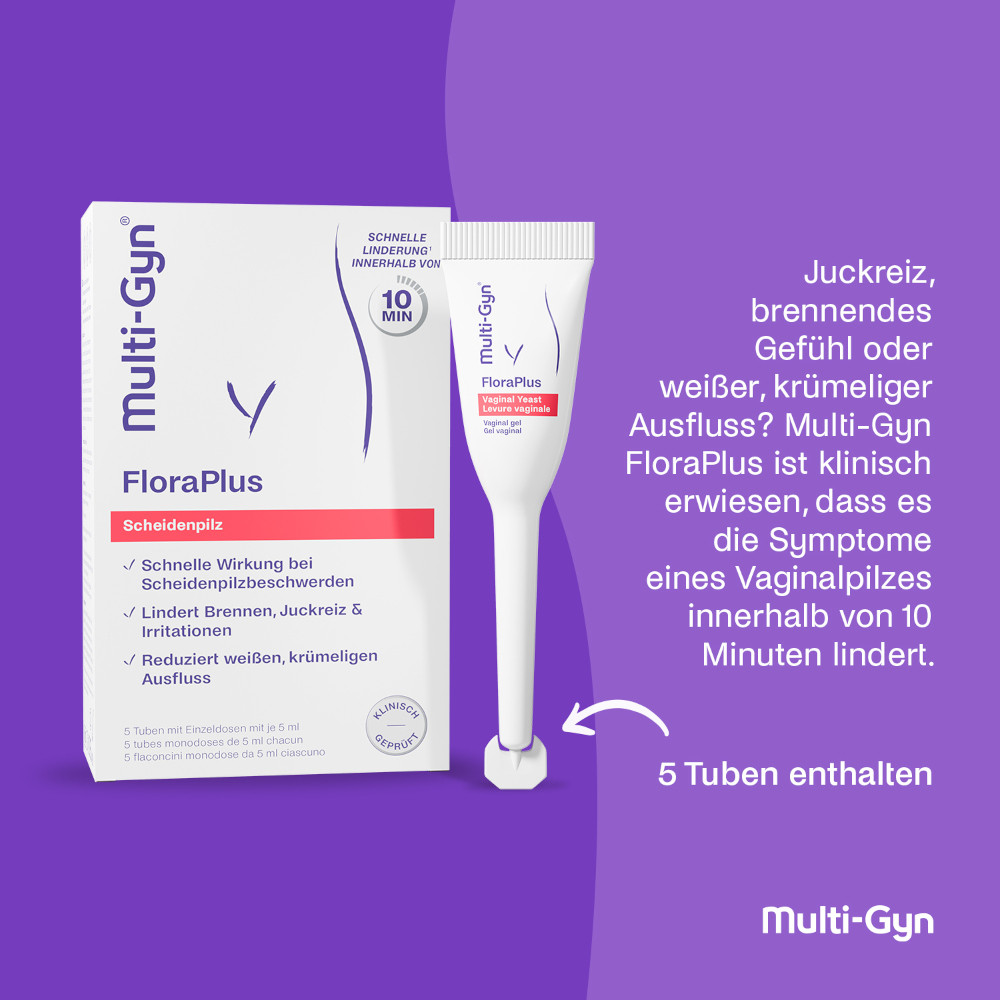 Multi-Gyn FloraPlus Gel 5X5 ml Gel