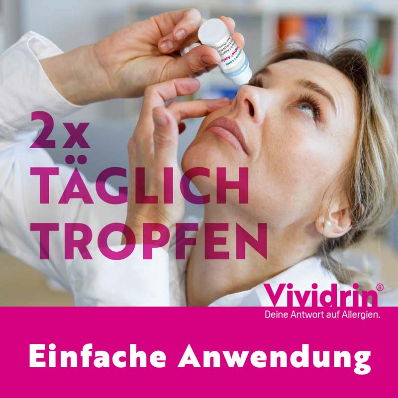 Vividrin Azelastin MDO 0,5 mg/ml 10 ml Augentropfen
