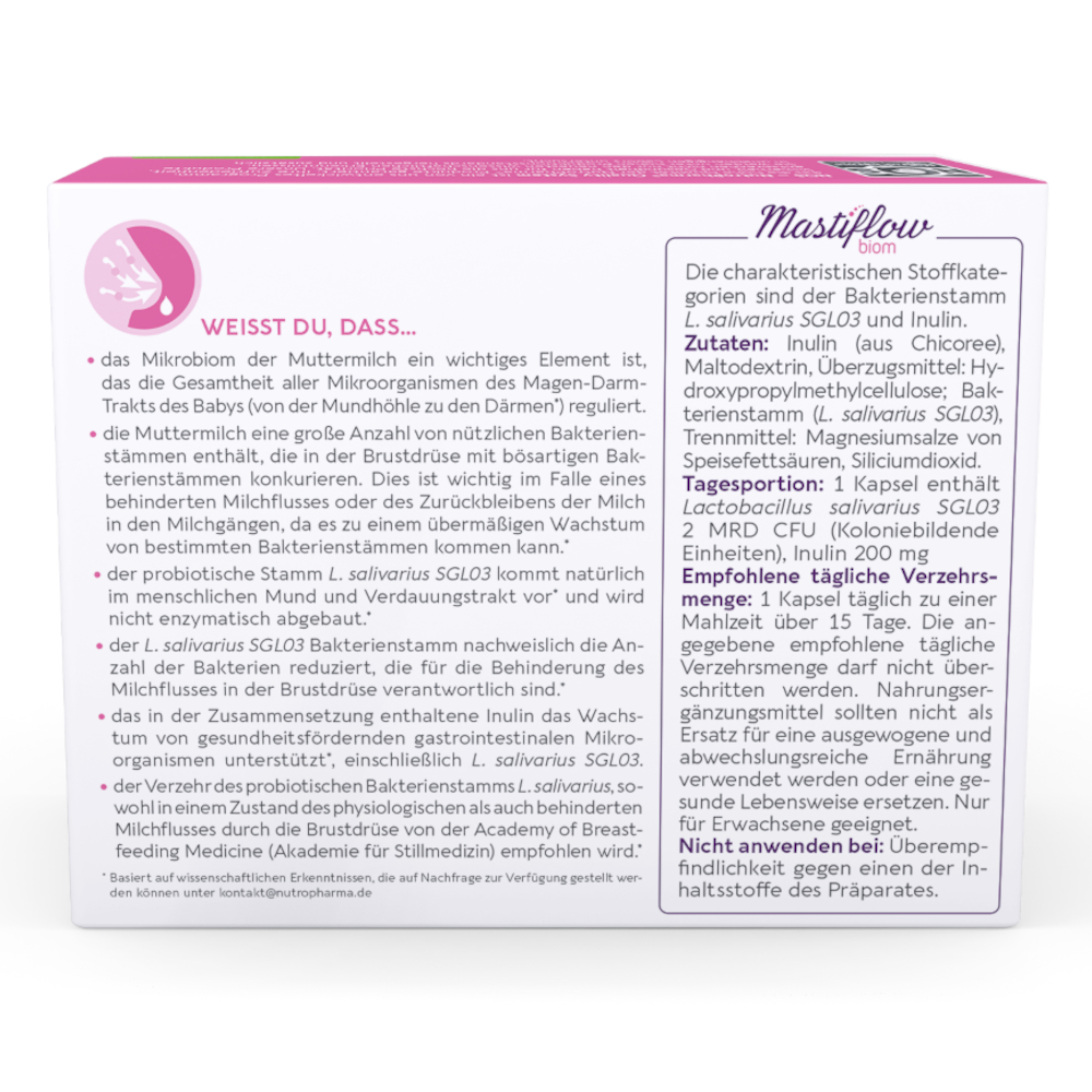 Mastiflow biom 15 St Kapseln