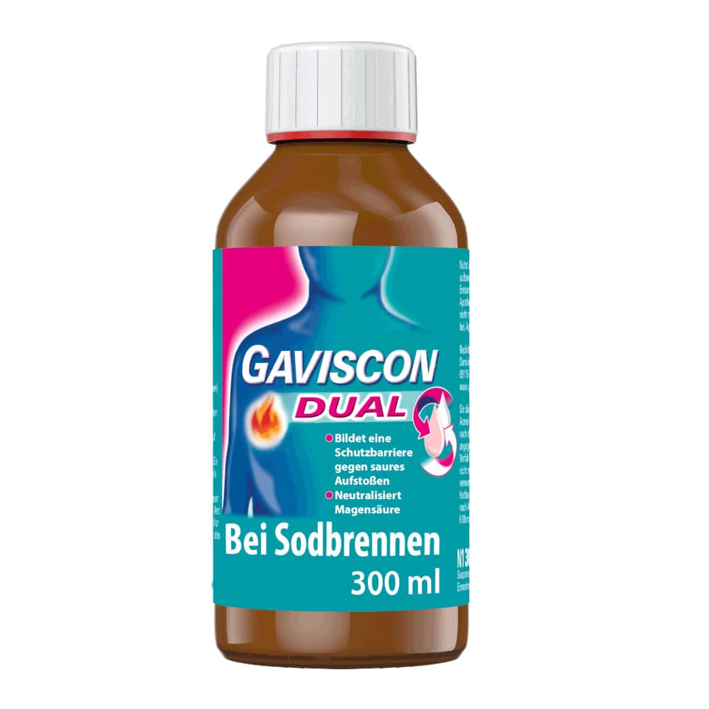 GAVISCON DUAL Suspension  300 ml Suspension zum Einnehmen