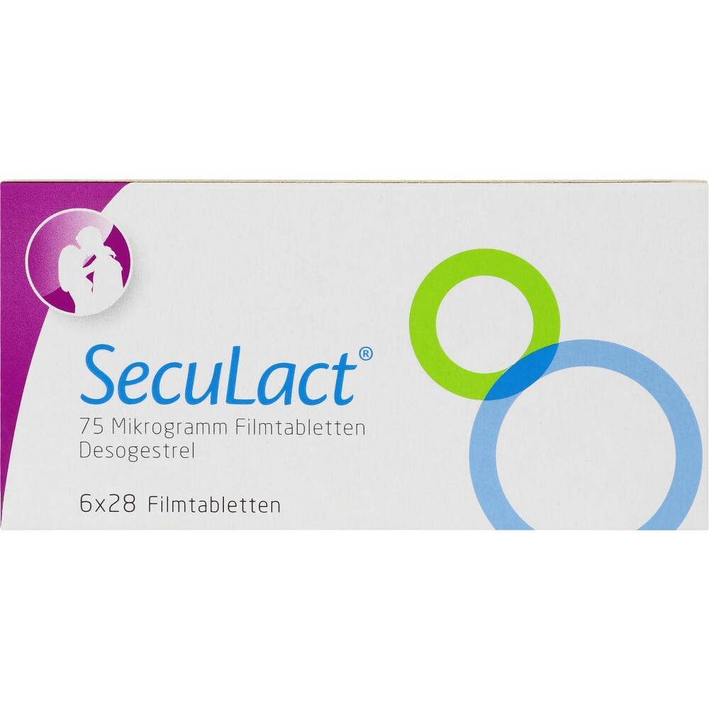 SECULACT 75 Mikrogramm Filmtabletten 6X28 St Filmtabletten