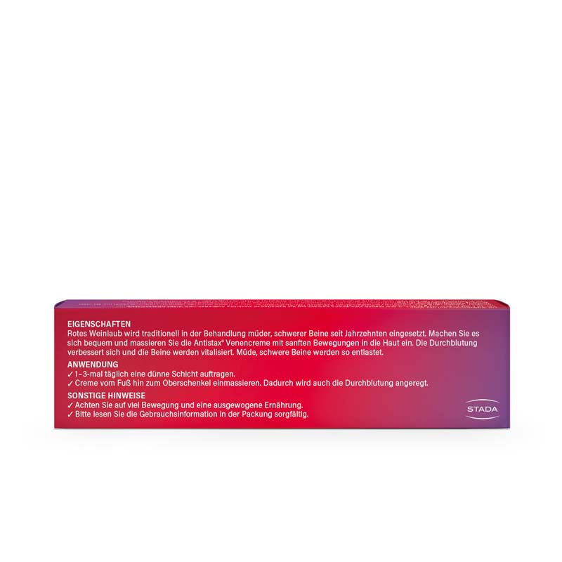 Antistax Venencreme, bei müden, schweren Beinen, Venenschwäche & Krampfadern 50 g Creme
