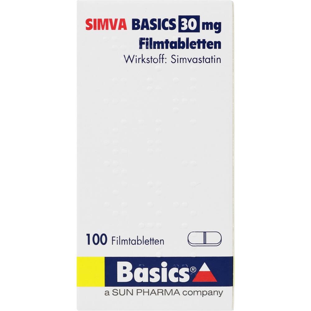 SIMVA BASICS 30mg 100 St Filmtabletten