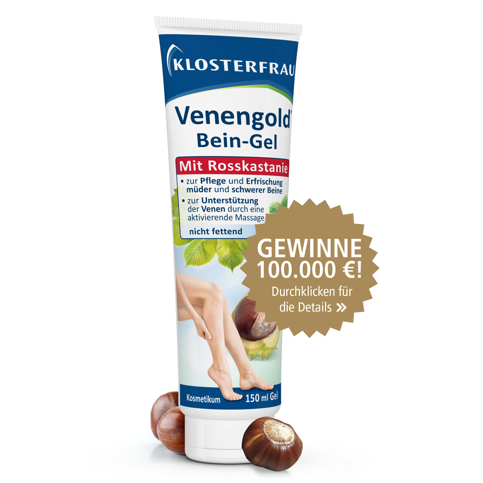 KLOSTERFRAU Venengold Bein Gel 150 ml Gel