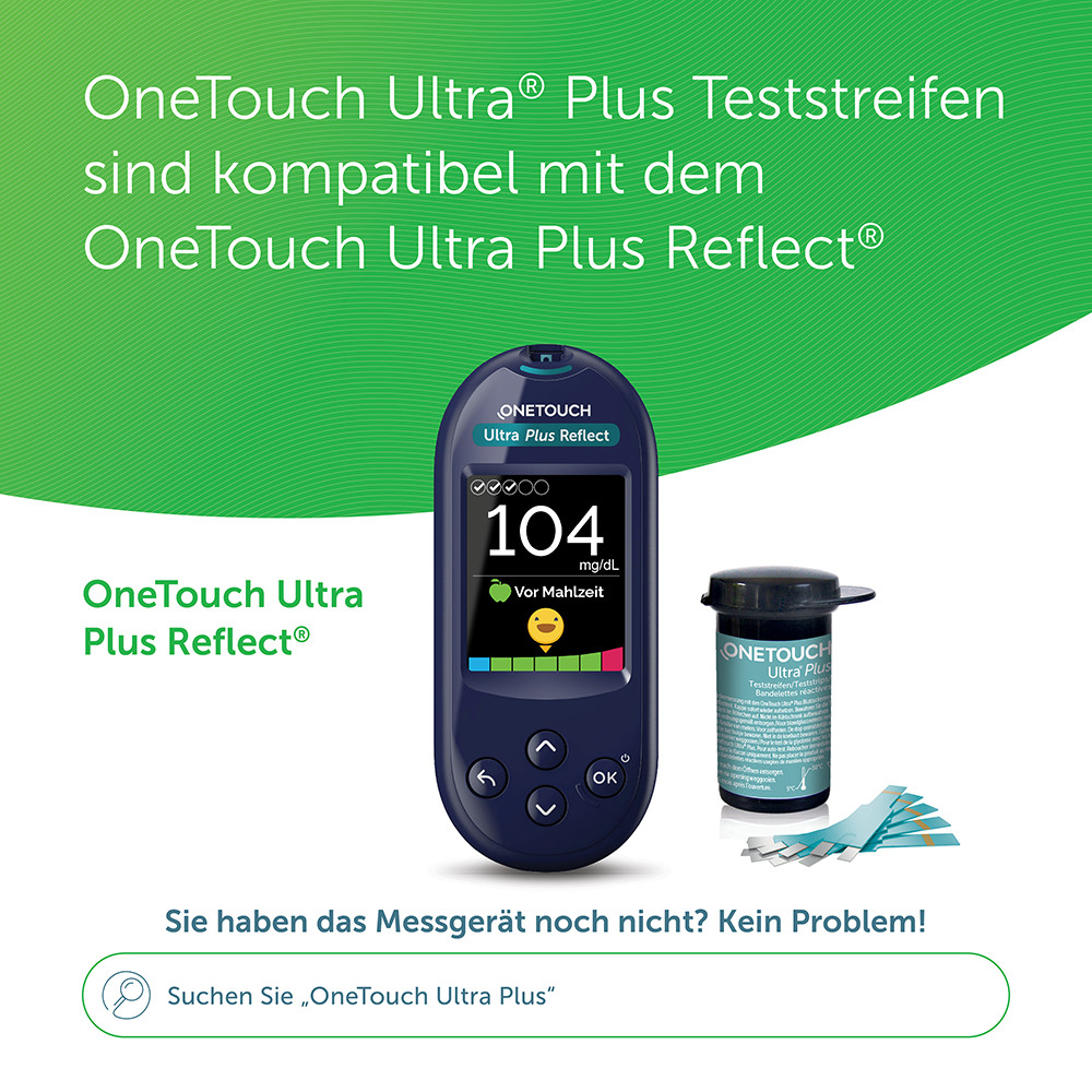 OneTouch Ultra Plus Blutzuckerteststreifen 1X50 St Teststreifen