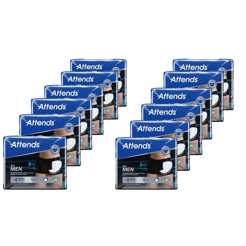 Attends For MEN 4 Box 12X14 St