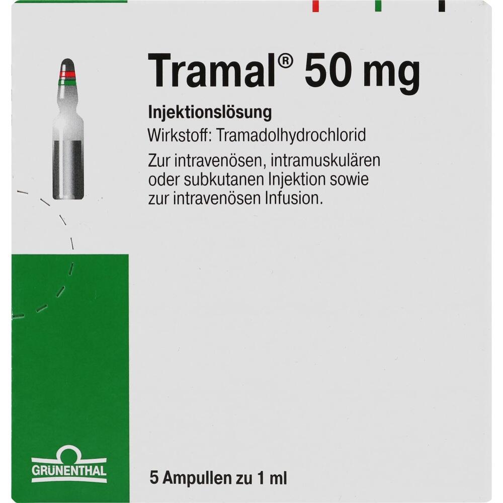 TRAMAL 50 mg Injektions-/Infusionslösung 5 St Injektions-/Infusionslösung