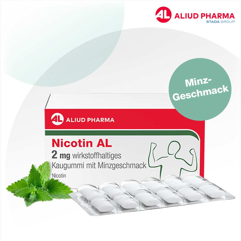 Nicotin AL 2 mg 96 St Kaugummi