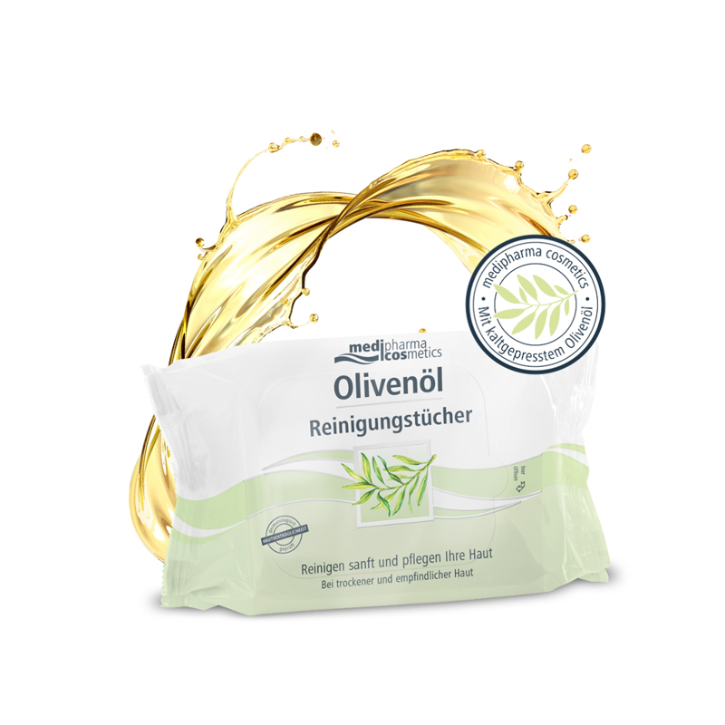OLIVENÖL Reinigungstücher 25 St Tücher