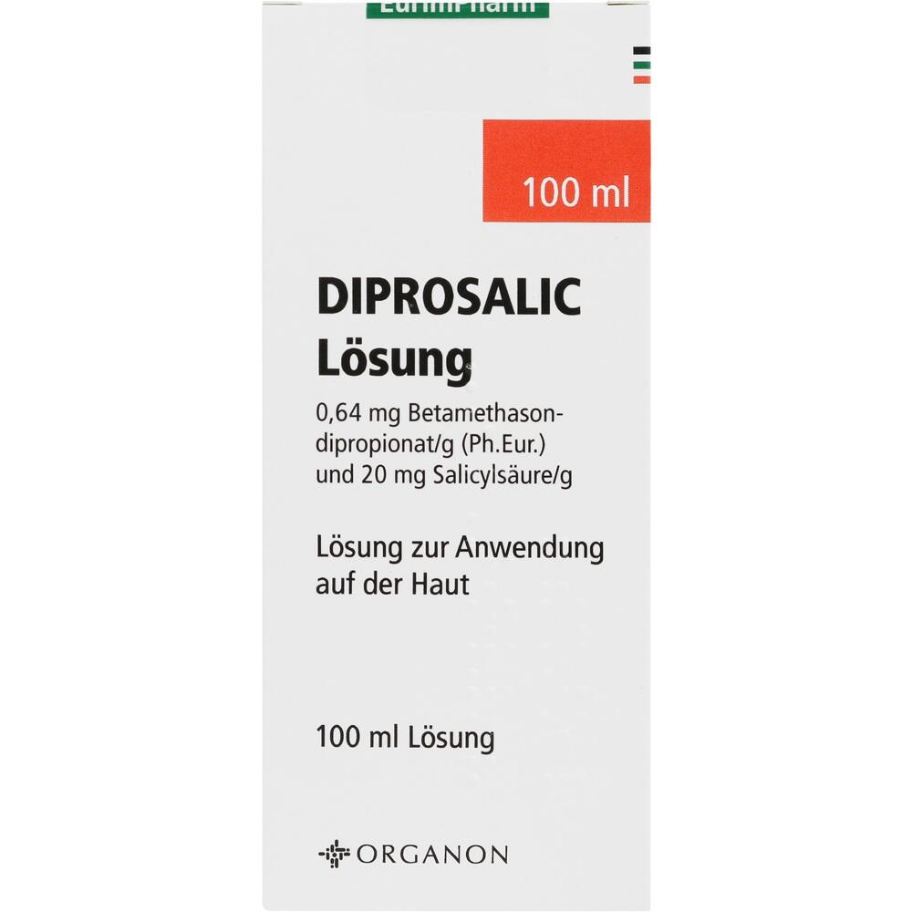 DIPROSALIC Lösung 0,64 mg/g + 20 mg/g 100 ml Lösung