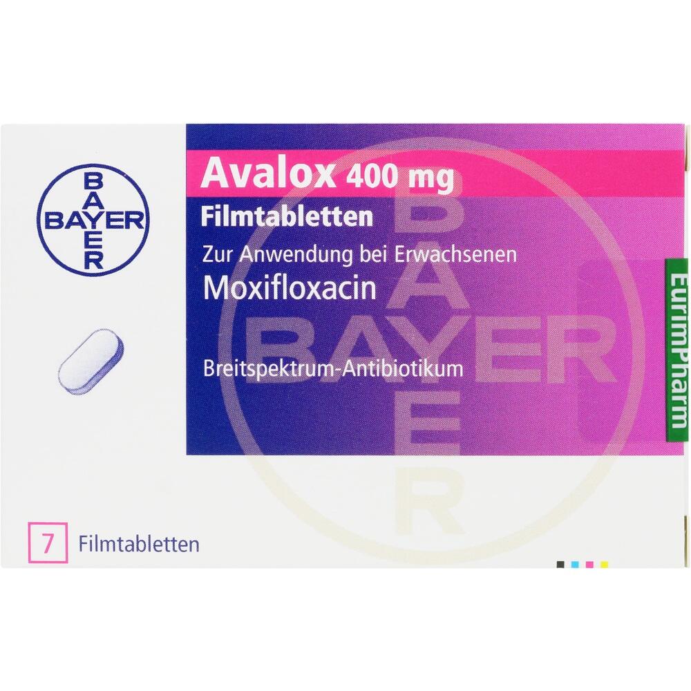 Avalox 400mg 7 St Filmtabletten