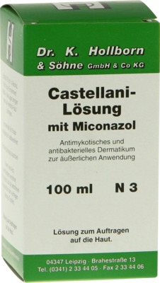Castellani mit Miconazol 100 ml Lösung
