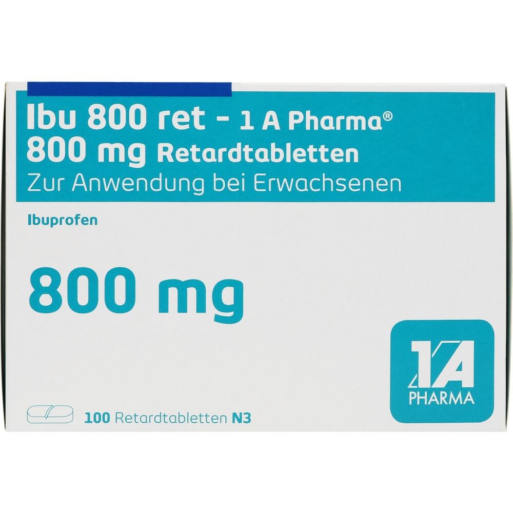 Ibu 800 ret-1 A Pharma 100 St Retard-Tabletten