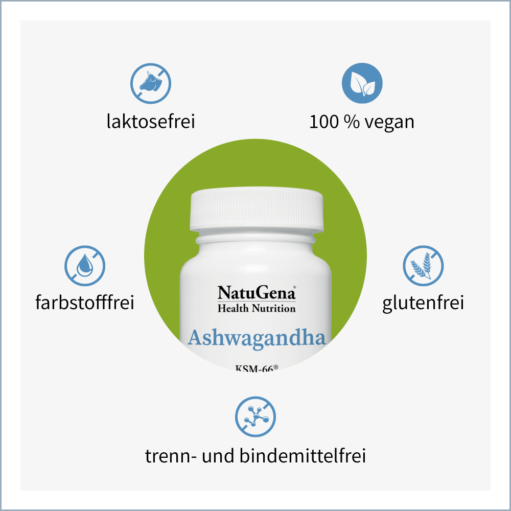 NatuGena Ashwagandha 60 St Kapseln