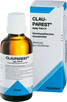 CLAUPAREST spag.Peka N Tropfen 50 ml Tropfen